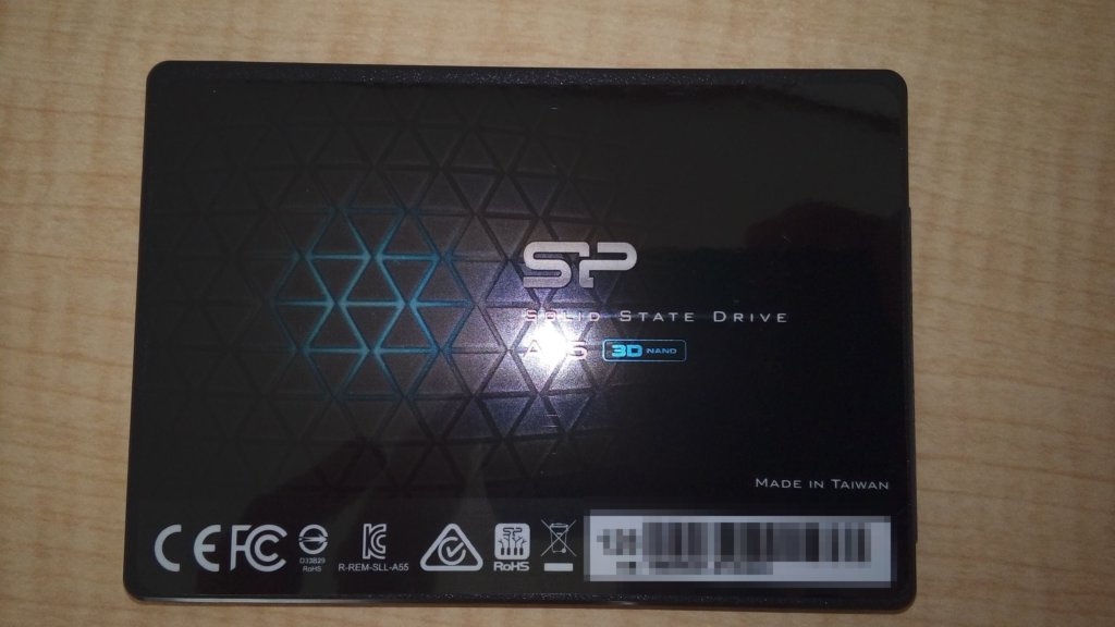 シリコンパワー SSD A55