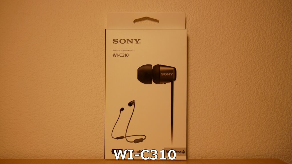 SONY WI-C310 パッケージ